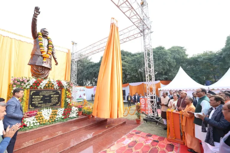 Atal Bihari Vajpayee Honored on 100th Birth Anniversary with Statue Unveiling in Lucknow